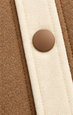Blessed Generation Kids’ Varsity Jacket – Camel & Cream