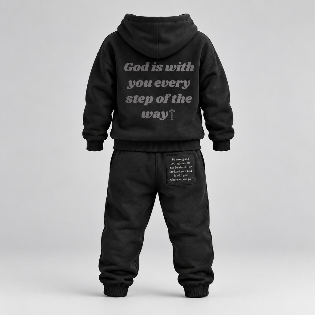 Essentials Tracksuit in Black