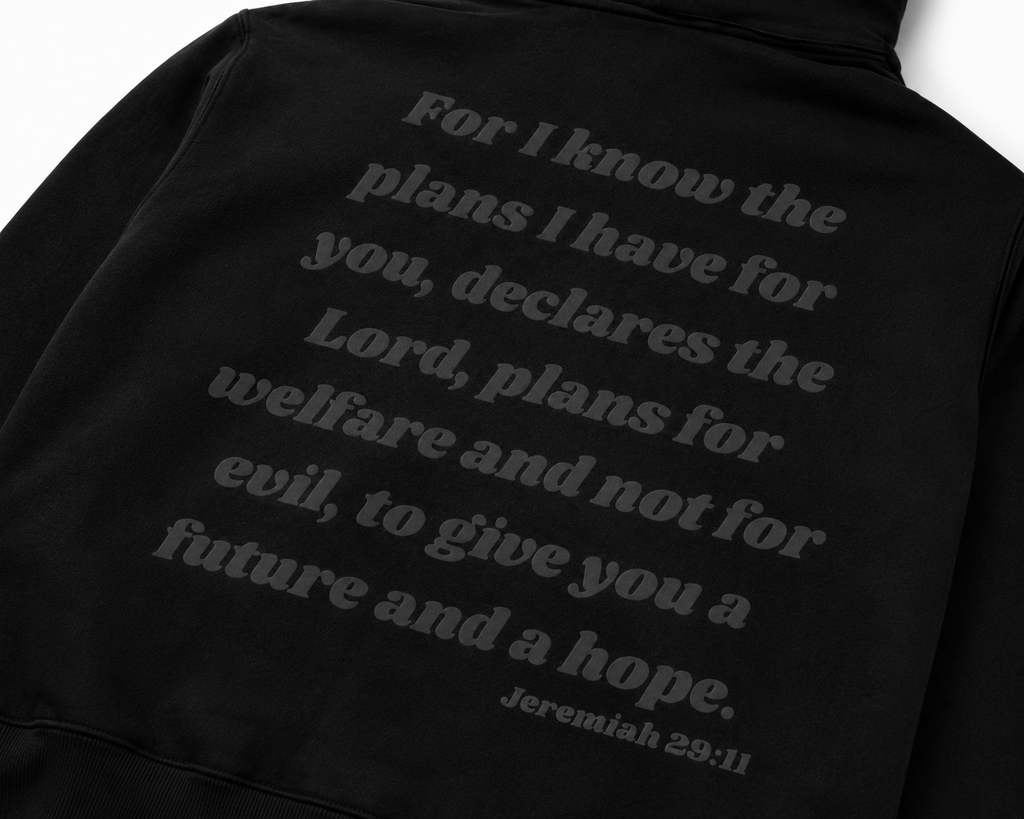 Jeremiah 29:11 Zip Hoodie | PRE-ORDER ONLY | LIMITED EDITION